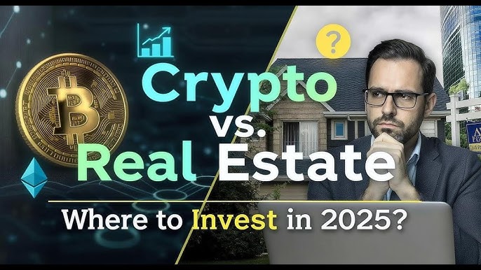 Crypto vs. Real Estate: Which Investment Is Better in 2025?